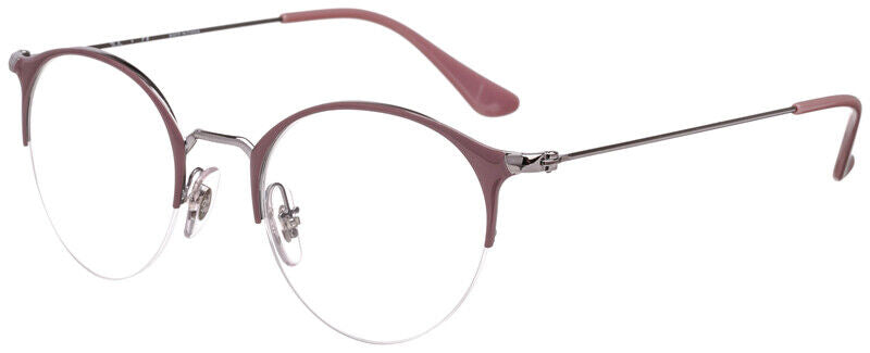 Ray-Ban RX 3578V Eyeglasses 50mmMauve w/Demo Clear Lens 2907 RB3578V RX3578V