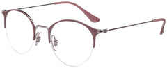 Ray-Ban RX 3578V Eyeglasses 50mmMauve w/Demo Clear Lens 2907 RB3578V RX3578V