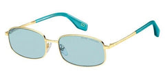 Marc Jacobs Marc 368/S Sunglasses Gold w/Blue Lens 56mm MVU1P Marc 368S