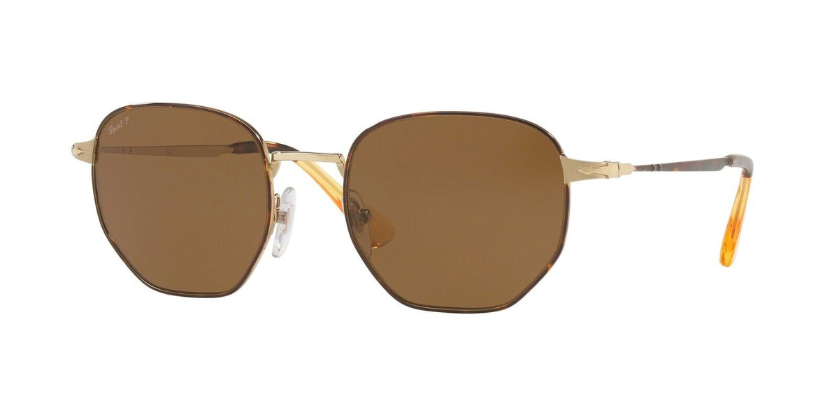 Persol PO2446S Sunglasses Havana Gold w/Polarized BrownLens 52-20-145