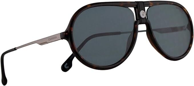 Carrera 1020/S Sunglasses 60-15-145 Dark Havana w/Blue Lens 086KU CA1020/S 1020S