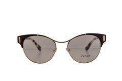 Prada PR61TV Eyeglasses 52-18-135 Pale Gold Amaranth w/Demo Lens VAX1O1 VPR 61T