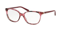 Bvlgari BV4129 Eyeglasses 52mm Variegated Red w/Demo Lens 5397 BV 4129 Bulgari