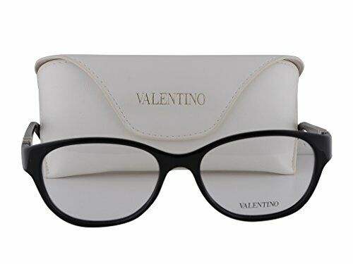 Valentino V2651 Eyeglasses 53-17-135 Black w/Demo Clear Lenses V 2651