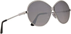 Tom Ford TF564 Rania-02 Sunglasses Rhodium w/Smoke Mirror Lens 64mm 18C FT564