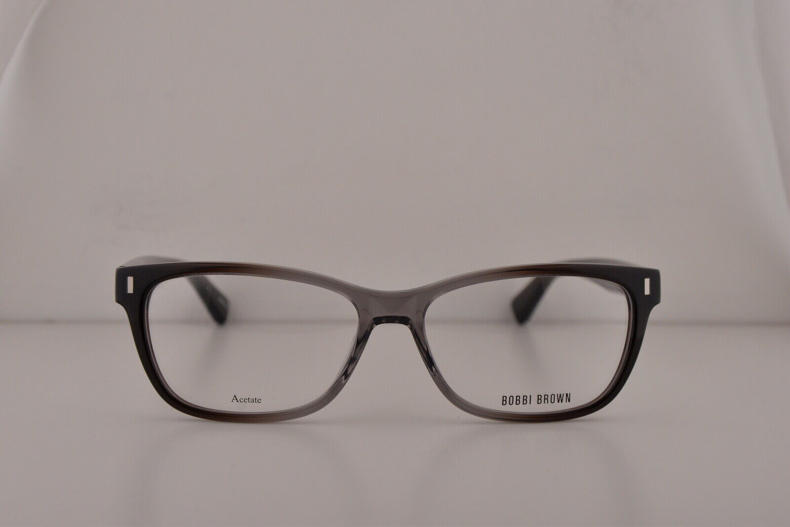 Bobbi Brown The Summer Eyeglasses Grey w/Demo Clear Lens KB7 52mm 0KB7