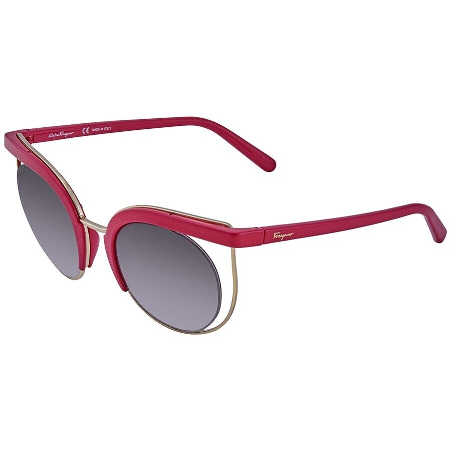 Salvatore Ferragamo SF909S Sunglasses Red w/Grey Lens 544 SF 909S