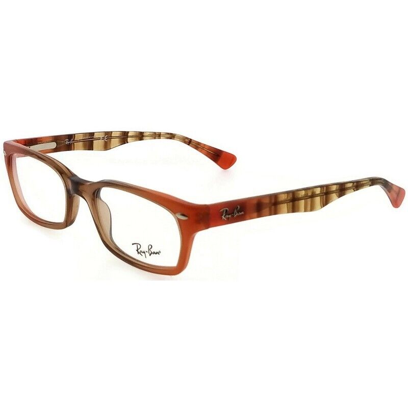 Ray-Ban RB 5150 Eyeglasses 48mm Gradient Brown Orange w/Demo Lens 5487 RB5150